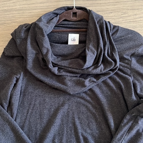 CAbi Recess Cowl neck light weight hoodie - Picture 7 of 10